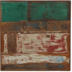 Grosses soldes 👍 Mobilier De Bar Bois De Récupération Massif Multicolore 3 Pcs VidaXL ⭐ -Table haute Boutique 10259847 5