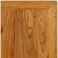 Vente flash 🎁 VidaXL Table De Bar Teck Recyclé Massif 60x60x107 Cm - Brun ❤️ -Table haute Boutique 10259909 4