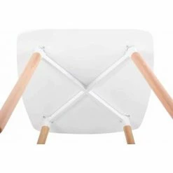 Sortie 🔥 DéCOSHOP26 Table De Cuisine Table D'appoint En Bois Couleur Blanc Hauteur 75 Cm - Blante 🌟 -Table haute Boutique 10318180 4