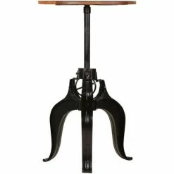 Promo 🥰 Mobilier De Bar Bois De Récupération Massif 3 Pcs VidaXL 🔔 -Table haute Boutique 10633582 3