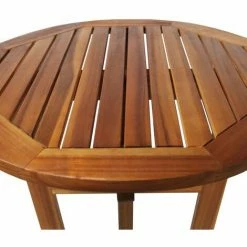 Nouveau 🌟 VidaXL Table De Bar 60x105 Cm Bois D'acacia Massif - Brun 🧨 -Table haute Boutique 10651372 4