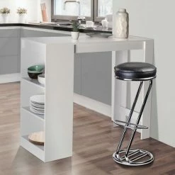 Les meilleures critiques de 👏 IDMARKET Table De Bar BARTH 2 à 4 Personnes Bois Blanc Plateau Blanc - Blanc 😍 9 Les meilleures critiques de 👏 IDMARKET Table De Bar BARTH 2 à 4 Personnes Bois Blanc Plateau Blanc - Blanc 😍 -Table haute Boutique 11119477 4