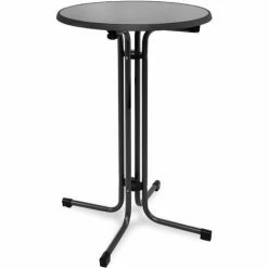 Top 10 👏 Beautissu Table Haute Pliante Outdoor Sylt Gris, 70cm (∅) ✨