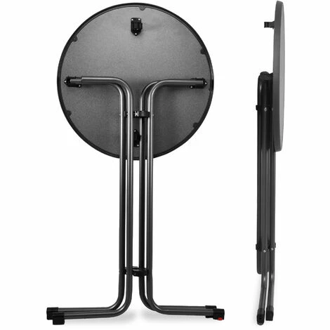 Top 10 👏 Beautissu Table Haute Pliante Outdoor Sylt Gris, 70cm (∅) ✨ 5 Top 10 👏 Beautissu Table Haute Pliante Outdoor Sylt Gris, 70cm (∅) ✨ – Image 3