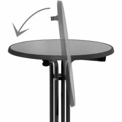 Top 10 👏 Beautissu Table Haute Pliante Outdoor Sylt Gris, 70cm (∅) ✨ 10 Top 10 👏 Beautissu Table Haute Pliante Outdoor Sylt Gris, 70cm (∅) ✨ -Table haute Boutique 12432268 4