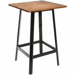 Meilleure vente ✔️ MILIBOO Table De Bar Design JONES - Noir - Noir ✨ 8 Meilleure vente ✔️ MILIBOO Table De Bar Design JONES - Noir - Noir ✨ -Table haute Boutique 13151392 2