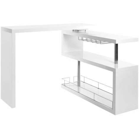 Le moins cher 👍 MILIBOO Bar Design Laqué Blanc Amovible MAX - Blanc Laqué 🔥 4 Le moins cher 👍 MILIBOO Bar Design Laqué Blanc Amovible MAX - Blanc Laqué 🔥 – Image 2