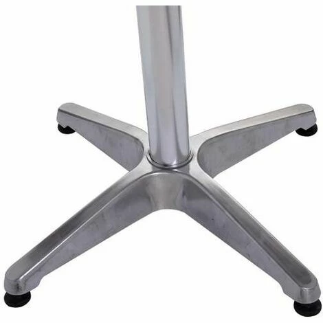 Grosses soldes 😉 Bc-elec - BS11011-6 Table Haute De Bar / Réception Ø60Cm, Mange Debout En Aluminium, H: 70 Ou 110 Cm - Gris ✔️ 5 Grosses soldes 😉 Bc-elec - BS11011-6 Table Haute De Bar / Réception Ø60Cm, Mange Debout En Aluminium, H: 70 Ou 110 Cm - Gris ✔️ – Image 3