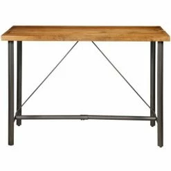 Budget ✔️ VIDAXL Table De Bar Teck Recyclé Massif 150 X 70 X 106 Cm - Brun - Meubles/Tables/Tables De Salle à Manger Et De Cuisine - Brun - Brun ✨ -Table haute Boutique 14077583 3
