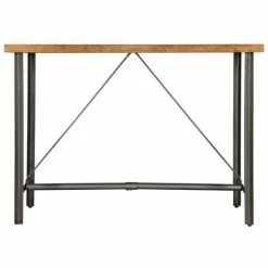 Budget ✔️ VIDAXL Table De Bar Teck Recyclé Massif 150 X 70 X 106 Cm - Brun - Meubles/Tables/Tables De Salle à Manger Et De Cuisine - Brun - Brun ✨ -Table haute Boutique 14077583 4