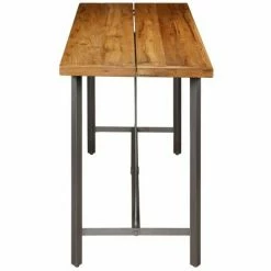 Budget ✔️ VIDAXL Table De Bar Teck Recyclé Massif 150 X 70 X 106 Cm - Brun - Meubles/Tables/Tables De Salle à Manger Et De Cuisine - Brun - Brun ✨ -Table haute Boutique 14077583 5