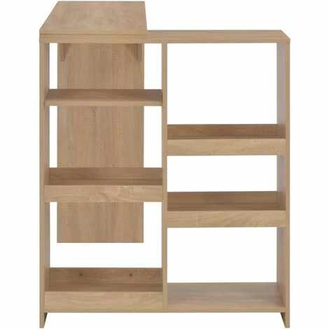 Top 10 🎁 HELLOSHOP26 Table Haute Mange Debout Bar Bistrot Avec Tablette Amovible Chêne Beige 138 Cm - Beige 👍 7 Top 10 🎁 HELLOSHOP26 Table Haute Mange Debout Bar Bistrot Avec Tablette Amovible Chêne Beige 138 Cm - Beige 👍 – Image 5