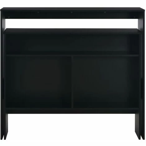 Grosses soldes ⌛ HELLOSHOP26 Table Haute Mange Debout Bar Bistrot Avec 2 Dessus De Table Noir 130 Cm - Noir 🥰 7 Grosses soldes ⌛ HELLOSHOP26 Table Haute Mange Debout Bar Bistrot Avec 2 Dessus De Table Noir 130 Cm - Noir 🥰 – Image 5