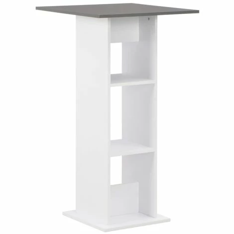 Promo 🧨 HELLOSHOP26 Table Haute Mange Debout Bar Bistrot Blanc 110 Cm - Blanc 😍 3 Promo 🧨 HELLOSHOP26 Table Haute Mange Debout Bar Bistrot Blanc 110 Cm - Blanc 😍