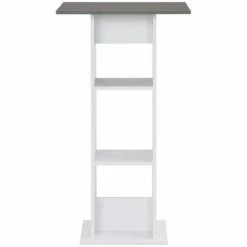 Promo 🧨 HELLOSHOP26 Table Haute Mange Debout Bar Bistrot Blanc 110 Cm - Blanc 😍 9 Promo 🧨 HELLOSHOP26 Table Haute Mange Debout Bar Bistrot Blanc 110 Cm - Blanc 😍 -Table haute Boutique 14120798 3