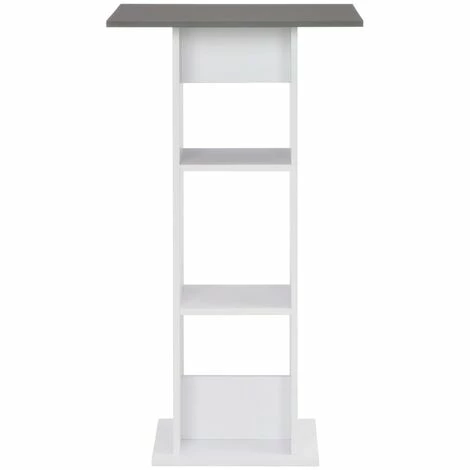 Promo 🧨 HELLOSHOP26 Table Haute Mange Debout Bar Bistrot Blanc 110 Cm - Blanc 😍 5 Promo 🧨 HELLOSHOP26 Table Haute Mange Debout Bar Bistrot Blanc 110 Cm - Blanc 😍 – Image 3