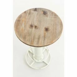 Acheter 👏 CLP Table Haute Ruhr Antique/blanc ⌛ -Table haute Boutique 14779063 5