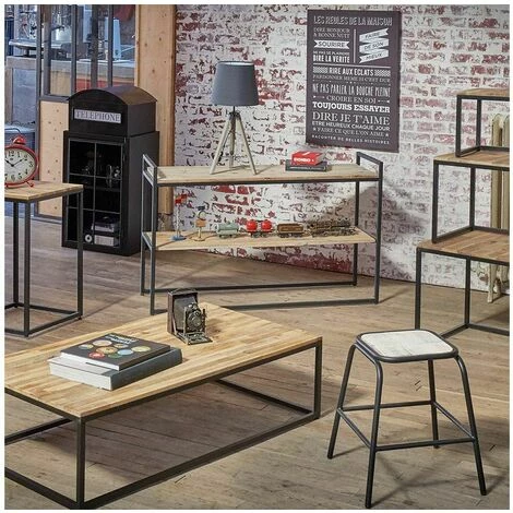 Le moins cher 😍 Table à Diner Bar Edena - Atmosphera - Bois 😉 6 Le moins cher 😍 Table à Diner Bar Edena - Atmosphera - Bois 😉 – Image 4