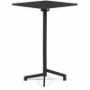 Offres 🧨 Table De Bar Pliante Et Convertible En 2 Hauteurs En Acier (60x60 Cm) Dely SKLUM Acier - Noir 👍