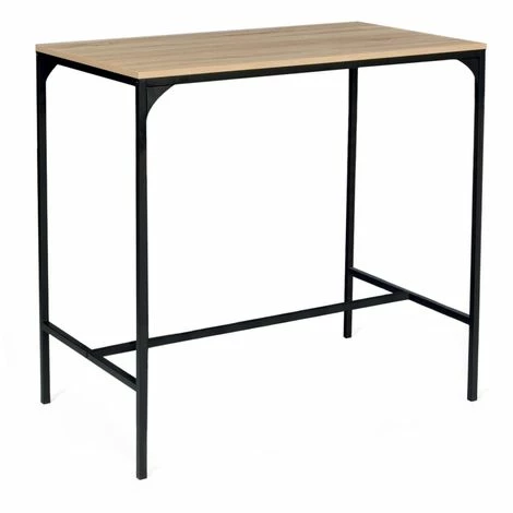 Meilleur prix 😉 IDMARKET Table Haute De Bar DETROIT Et 4 Tabourets Design Industriel - Naturel 🌟 7 Meilleur prix 😉 IDMARKET Table Haute De Bar DETROIT Et 4 Tabourets Design Industriel - Naturel 🌟 – Image 5