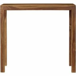 Les meilleures critiques de 🎉 HELLOSHOP26 Table Haute Mange Debout Bar Bistrot Bois De Sesham Massif 118 Cm - Bois ✔️ -Table haute Boutique 15962364 4