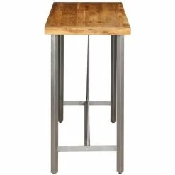 Top 10 🎁 HELLOSHOP26 Table Haute Mange Debout Bar Bistrot Teck Recyclé Massif 120 Cm 🧨 10 Top 10 🎁 HELLOSHOP26 Table Haute Mange Debout Bar Bistrot Teck Recyclé Massif 120 Cm 🧨 -Table haute Boutique 16111768 4