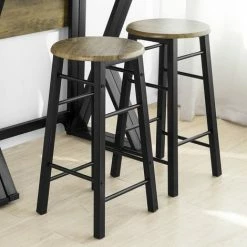 De gros 🔔 Set De 1 Table + 4 Chaises Ensemble Table De Bar Bistrot + 4 Tabourets SoBuy® OGT24-N ✔️ -Table haute Boutique 16627462 5