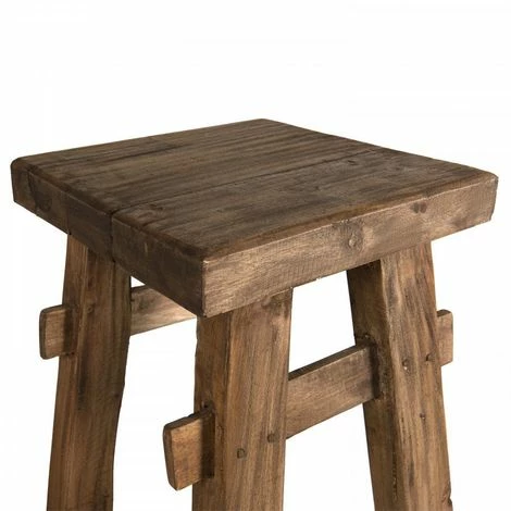 Acheter 😀 MACABANE NOLAN - Set De Bar Bois 1 Table 90x40cm Et 2 Tabourets Mahogany Belina - Esprit Brocante - Bois Naturel 🎁 7 Acheter 😀 MACABANE NOLAN - Set De Bar Bois 1 Table 90x40cm Et 2 Tabourets Mahogany Belina - Esprit Brocante - Bois Naturel 🎁 – Image 5