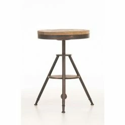 Promo 🛒 CLP Table De Bar Moko Ø 50 Cm Bronze 🎁 -Table haute Boutique 17836790 3