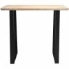 Top 10 🌟 MILIBOO Table De Bar En Manguier Massif Et Métal Noir L120 Cm VIJAY - Bois Clair / Noir 🥰 2 Top 10 🌟 MILIBOO Table De Bar En Manguier Massif Et Métal Noir L120 Cm VIJAY - Bois Clair / Noir 🥰 -Table haute Boutique 17943799 1