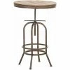 De gros 🎉 CLP Table De Bar Brighton Ø 60 Cm Bronze 🎉 -Table haute Boutique 18032454 1