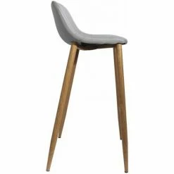 Les meilleures critiques de 🧨 ALTOBUY TYOMA - Ensemble Mange-Debout + 4 Tabourets Tissu Gris - Blanc ❤️ -Table haute Boutique 18483871 4