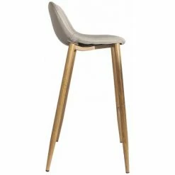 Vente flash 😍 ALTOBUY TYOMA - Ensemble Mange-Debout + 4 Tabourets Tissu Beige - Blanc ✔️ 10 Vente flash 😍 ALTOBUY TYOMA - Ensemble Mange-Debout + 4 Tabourets Tissu Beige - Blanc ✔️ -Table haute Boutique 18483872 4