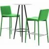 Budget 🛒 Ensemble De Bar Similicuir Vert 3 Pcs VidaXL 🔔 2 Budget 🛒 Ensemble De Bar Similicuir Vert 3 Pcs VidaXL 🔔 -Table haute Boutique 18758831 1