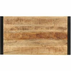 Bon marché 😍 VidaXL Table De Bar 110x60x110 Cm Bois De Manguier Massif - Brun ✔️ -Table haute Boutique 18761418 3