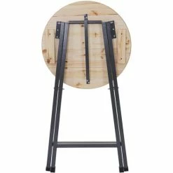 Acheter ✨ Table Haute HHG-021, Pin, Bois Massif Laqué, 110x70cm 😍 -Table haute Boutique 18940002 5