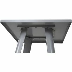 Grosses soldes 🤩 Set Table Mange-depout + 2x Tabouret De Bar HHG-866, Chaise/table De Bar, Design Industriel ~ Gris 🔔 -Table haute Boutique 18941816 3