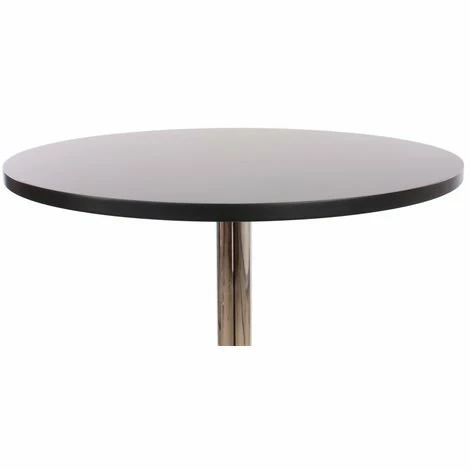 Acheter 🌟 HHG Table De Bar / Table Haute Bari, Ronde, Avec Repose-pied, 109x60x60cm, Noir 😀 5 Acheter 🌟 HHG Table De Bar / Table Haute Bari, Ronde, Avec Repose-pied, 109x60x60cm, Noir 😀 – Image 3