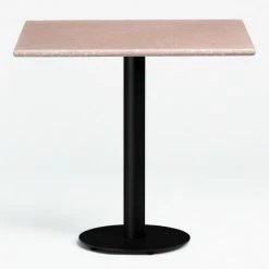 Nouveau 😀 Table De Bar En Terrazzo Chack SKLUM Terrazo NOIR - NOIR 🤩