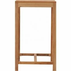 Grosses soldes ⌛ Table De Bar De Jardin 60x60x105 Cm Bois De Teck Solide VidaXL 🧨 -Table haute Boutique 19322046 2