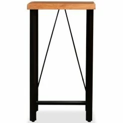 Sortie 🤩 YOUTHUP Table De Bar Bois Massif De Sesham 60 X 60 X 107 Cm 💯 -Table haute Boutique 19530030 2