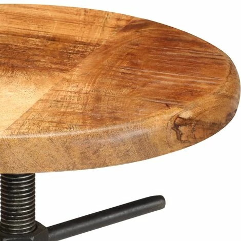 Sortie 😀 YOUTHUP Chaises De Bar 2 Pcs Bois De Manguier Solide 🎁 6 Sortie 😀 YOUTHUP Chaises De Bar 2 Pcs Bois De Manguier Solide 🎁 – Image 4