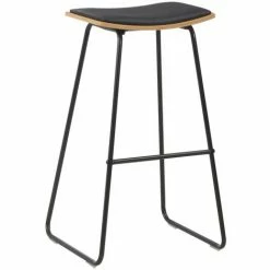 Sortie 🌟 ASUPERMALL Mobilier De Bar 3 Pcs Acier Noir ⭐ -Table haute Boutique 19768157 2
