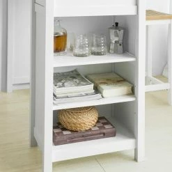 Tout neuf 🛒 Table Haute De Bar Table De Cuisine Mange-Debout– Blanc Lxlxh 120x55x90cm,SoBuy FWT64-WN 😀 11 Tout neuf 🛒 Table Haute De Bar Table De Cuisine Mange-Debout– Blanc Lxlxh 120x55x90cm,SoBuy FWT64-WN 😀 -Table haute Boutique 20801398 5