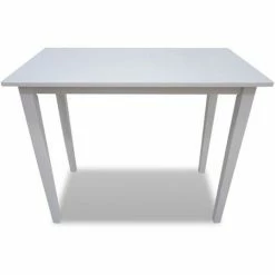 Vente flash 💯 ASUPERMALL Table De Bar En Bois Blanc ⌛ 9 Vente flash 💯 ASUPERMALL Table De Bar En Bois Blanc ⌛ -Table haute Boutique 21369692 3