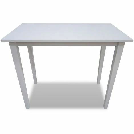 Vente flash 💯 ASUPERMALL Table De Bar En Bois Blanc ⌛ 5 Vente flash 💯 ASUPERMALL Table De Bar En Bois Blanc ⌛ – Image 3
