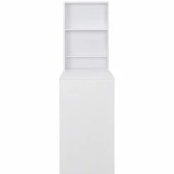 Vente flash 👍 ASUPERMALL Table De Bar Avec Armoire Blanc 115 X 59 X 200 Cm 🥰 9 Vente flash 👍 ASUPERMALL Table De Bar Avec Armoire Blanc 115 X 59 X 200 Cm 🥰 -Table haute Boutique 21371455 3