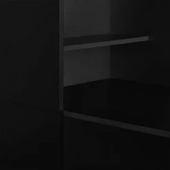 Promo 😍 ASUPERMALL Table De Bar Avec Armoire Noir 115 X 59 X 200 Cm 🛒 9 Promo 😍 ASUPERMALL Table De Bar Avec Armoire Noir 115 X 59 X 200 Cm 🛒 -Table haute Boutique 21371465 3