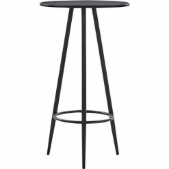 Coupon ❤️ ASUPERMALL Table De Bar Noir 60x107,5 Cm MDF 🎉 7 Coupon ❤️ ASUPERMALL Table De Bar Noir 60x107,5 Cm MDF 🎉 -Table haute Boutique 21371686 2