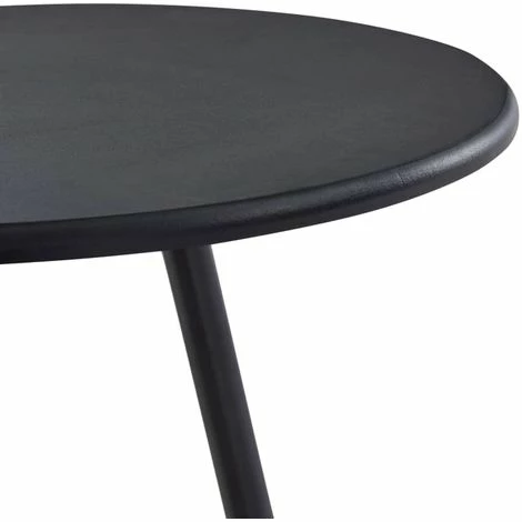 Coupon ❤️ ASUPERMALL Table De Bar Noir 60x107,5 Cm MDF 🎉 5 Coupon ❤️ ASUPERMALL Table De Bar Noir 60x107,5 Cm MDF 🎉 – Image 3
